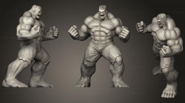 3D model Hulk Book End (STL)